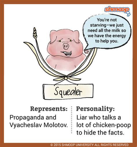 What Are The Characteristics Of Squealer In Animal Farm